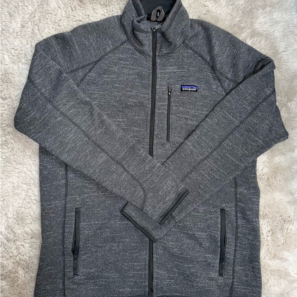 Gray Full-Zip Jacket